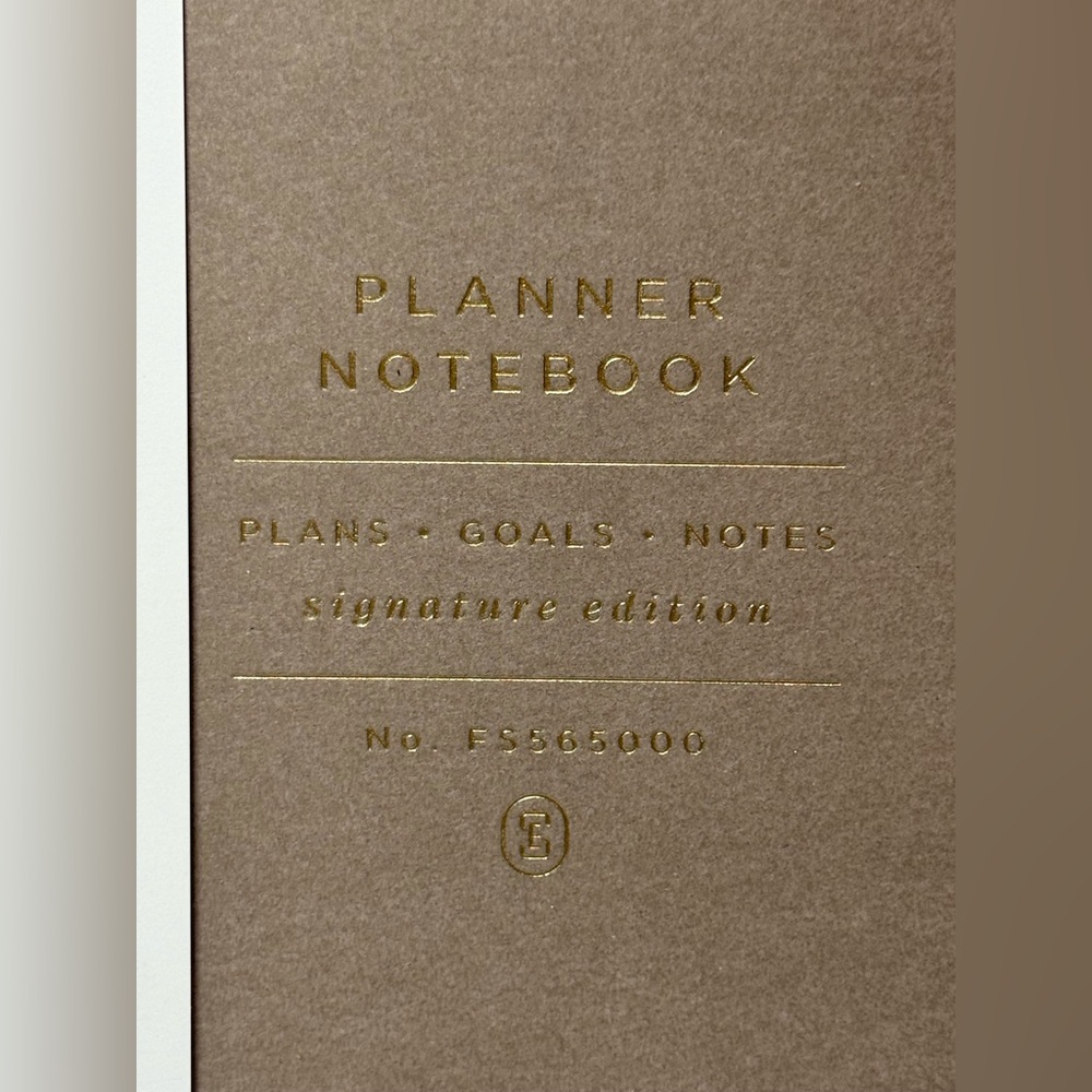 Fringe Studio Non-Dated Weekly Planner 7.5” x 9.5” Gray | 208 Pages | New - Picture 2 of 8